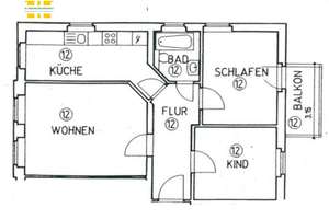 *Jetzt sichern: 3-Raum-Wohnung mit Garage für den Eigennutz* – Steinstraße 7, 9116 Kappel, Chemnitz – Vorschaubild 2