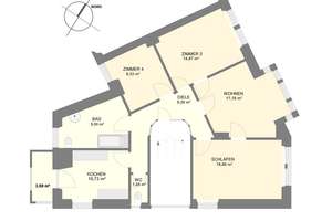Prachtvolle 4-Zimmer-Belétage in der beliebten Oststadt – Die vollständige Adresse der Immobilie erhältst du vom Anbieter., 89073 Mitte, Ulm – Vorschaubild 18