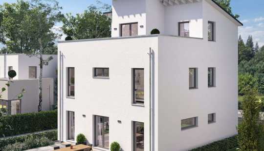 Bild von Modernes Haus in Mainz-Finthen auf Abrissgrundstück