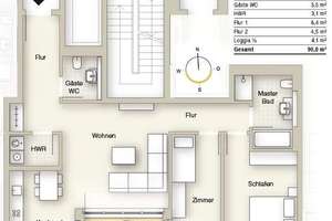 Moderner Neubau aus 2020: 3 Zimmer, große Loggia mit Südausrichtung, hochwertige Ausstattung – Scharnhorststraße 37, 4275 Südvorstadt, Leipzig – Vorschaubild 21