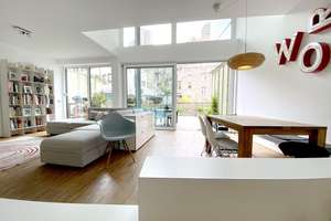 Townhouse-Wohnung Neckarstadt-Ost / Terrasse und Gartennutzung / 2 Balkone / Perfekt für Familien