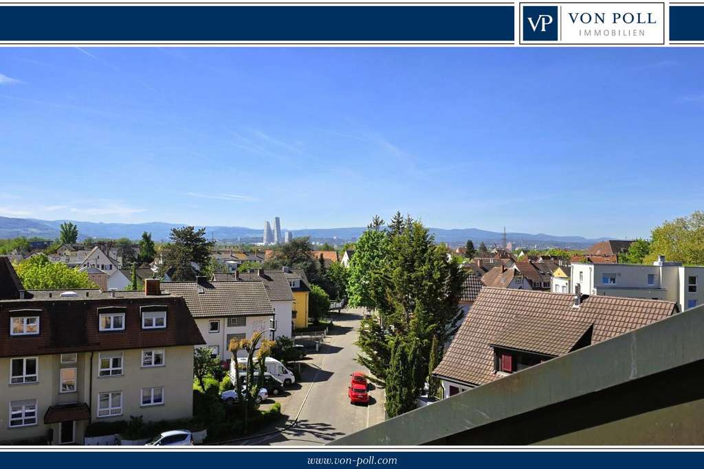 Immobilie in Weil am Rhein - Wohnen über zwei Ebenen – mit Sicht auf die Roche Towers - Bild 0