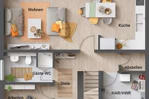 Behaglich, geborgen und individuell – Die vollständige Adresse der Immobilie erhältst du vom Anbieter., 75394 Oberreichenbach – Vorschaubild 7