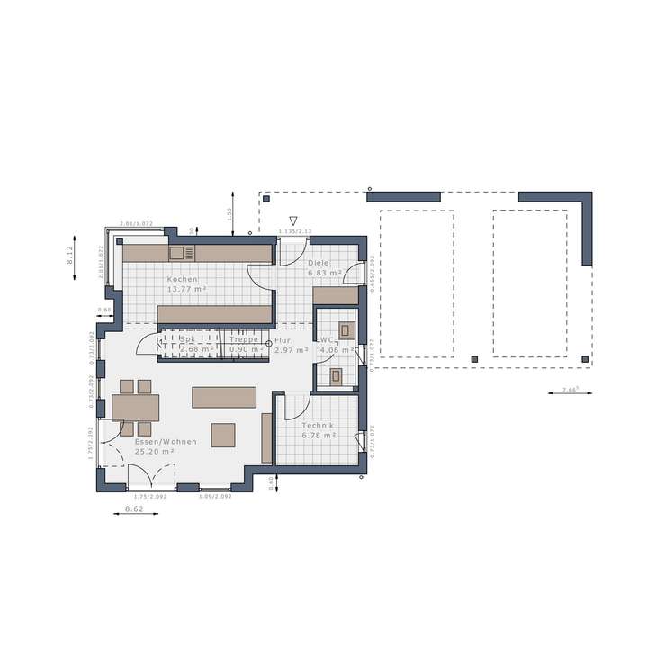 Grundriss Erdgeschoss