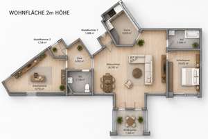 ALPENBLICK ÜBER MÜNCHEN | DG-Traum mit Wintergarten, 2 Bädern & 2 TG-Stellplätzen am Westpark – Drachenseestraße 9, 81373 Mittersendling, München – Vorschaubild 2