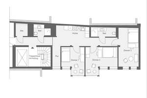 Möbliertes Zimmer mit Gemeinschaftsküche und Badezimmer – Schlachte 22, 28195 Altstadt, Bremen – Vorschaubild 6