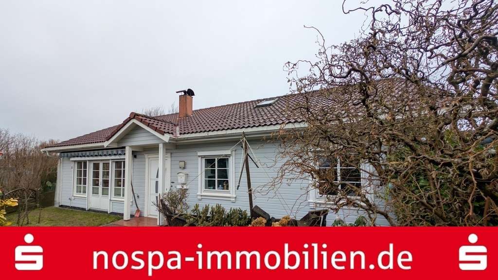 Immobilie in Sterup - Charmantes Holzhaus-Idyll! Hyggeliges Einfamilienhaus in ruhiger Sackgassenlage in Sterup - Bild 0