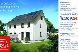 Hochwertiges Doppelhaus in Top-Lage im Zentrum von Stockelsdorf – Die vollständige Adresse der Immobilie erhältst du vom Anbieter., 23617 Stockelsdorf – Vorschaubild 1