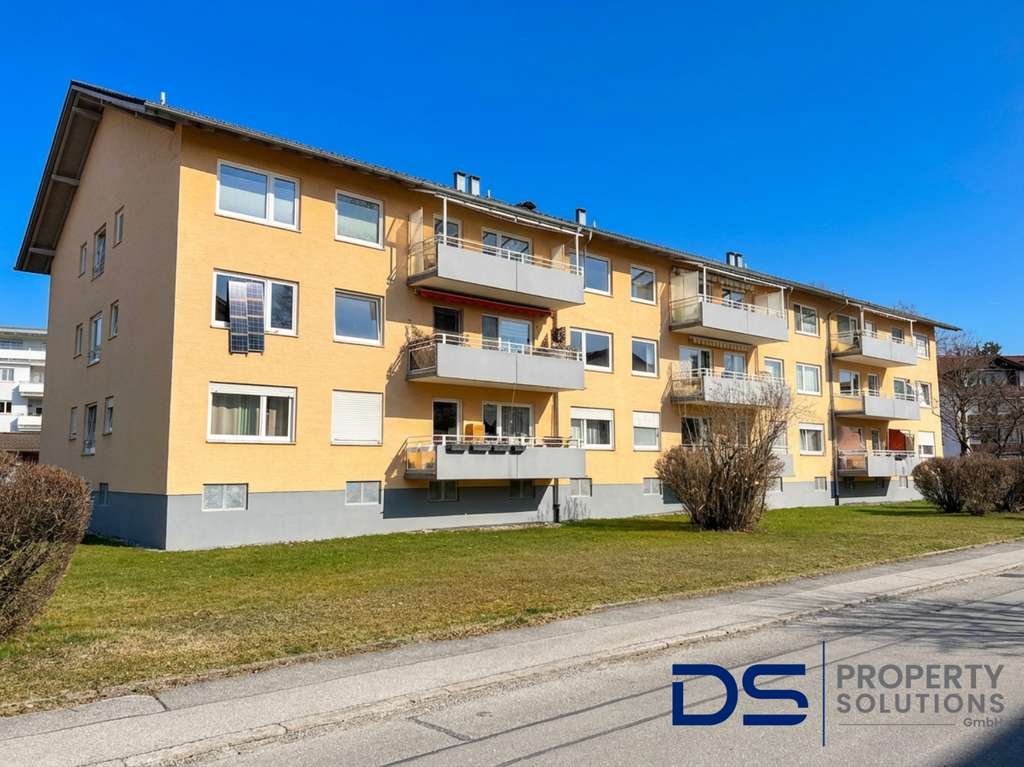 Immobilie in Weilheim in Oberbayern - Ruhig. Solide. Vermietet. 1-Zimmer Wohnung Hochparterre - Bild 0