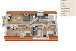Modernisierungsbedürftiges EFH mit großem Garten in ruhiger Ortskernlage von Lockhausen! – Sonnenweg 7, 49152 Bad Essen – Vorschaubild 11