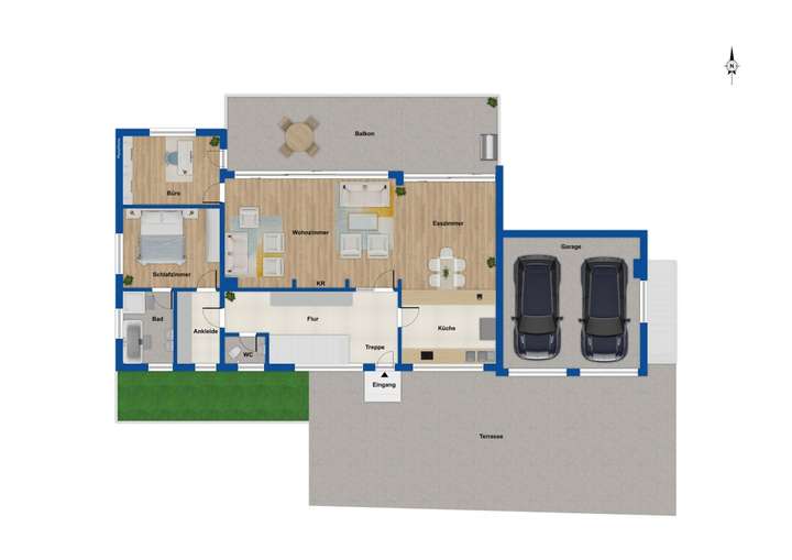 Grundriss Erdgeschoss