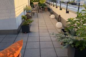 Penthouse über den Dächern Münchens –  Exklusive 3-Zimmer-Maisonette mit Dachterrasse - von privat – Weißenseestraße 88-106, 81539 Obergiesing, München – Vorschaubild 17
