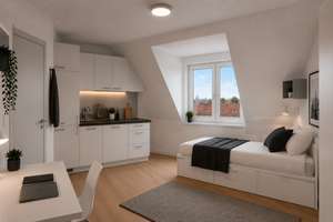 All Inklusive I Möbliertes STUDENTEN Apartment in Nürnberg Gibitzenhofer Straße