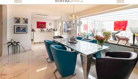 Bild von Hinte:
Modernes Wohnen mit Pooloase und luxuriösem Flair