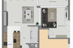 Familienhaus in Rheinnähe in begehrter Siedlung von Lörick mit separater Einheit – 40547 Lörick, Düsseldorf – Vorschaubild 25