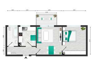 2,5-Zimmer-Wohnung mit großem exklusiven Garten und eigenem Stellplatz – Die vollständige Adresse der Immobilie erhältst du vom Anbieter., 44879 Dahlhausen, Bochum – Vorschaubild 20