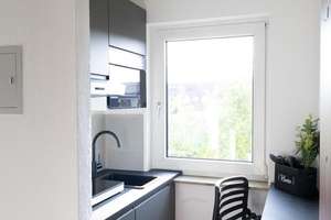 Erstbezug nach Renovierung - möbliertes 1-Zimmer-Apartment mit Stellplatz – Die vollständige Adresse der Immobilie erhältst du vom Anbieter., 76135 Weststadt, Karlsruhe – Vorschaubild 7