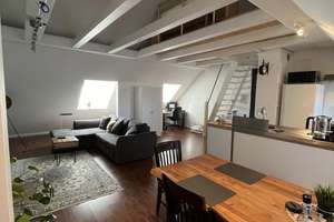 Möbliertes 1 Zimmer Loft im Grünen(Text lesen)