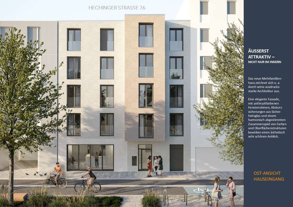 Sehr attraktive 2-Zimmer-Wohnung mit viel Platz