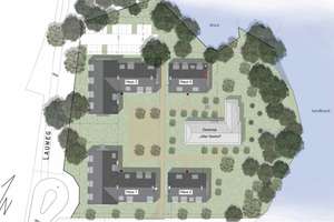 Moderne 3-Zimmer-Wohnung mit Seeblick in Hamburg-Kirchwerder