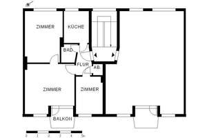 Renovierte 3-Zimmer-Wohnung mit Balkon – Hinter den Ellern 30, 28309 Hemelingen (Ortsteil), Bremen – Vorschaubild 7