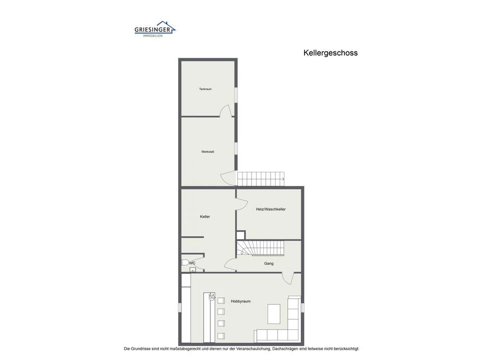 Kellergeschoss - 2D Grundriss