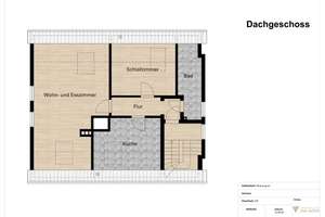 Dachgeschoss-Wohnung mit Stellplatz in Bottrop – Die vollständige Adresse der Immobilie erhältst du vom Anbieter., 46236 Stadtmitte, Bottrop – Vorschaubild 12