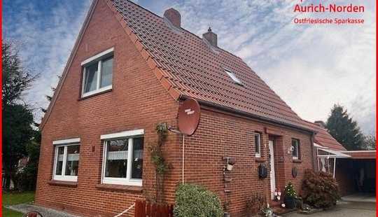 Bild von TOPZUSTAND! - Einfamilienhaus mit Nebengebäude in Sackgassenlage in der Küstenstadt Norden