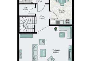Wohnen, gestalten, wohlfühlen 
4-Zimmer-Reihenendhaus in Bümmerstede zu verkaufen – Die vollständige Adresse der Immobilie erhältst du vom Anbieter., 26133 Bümmerstede, Oldenburg (Oldenburg) – Vorschaubild 18