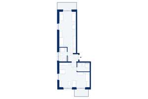 B22: 2-Zimmer-Apartment mit zwei Bädern und zwei Balkonen – Hausdorffstraße 348, 53129 Dottendorf, Bonn – Vorschaubild 3