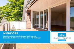 Großzügige Maisonette-Endetagen-Wohnung mit Fahrstuhl + Dachterrasse + Küchenbalkon + TG-Stellplatz!