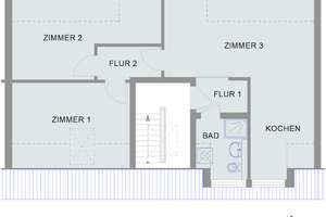 Moderne Drei-Zimmer-Wohnung mit offener Küche – Die vollständige Adresse der Immobilie erhältst du vom Anbieter., 28239 Ohlenhof, Bremen – Vorschaubild 2