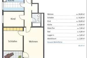 Modernisiertes Investment mit hoher Rücklage - barrierefrei, mit Lift - OHNE KÄUFERPROVISION – Die vollständige Adresse der Immobilie erhältst du vom Anbieter., 80933 Lerchenau-Ost, München – Vorschaubild 7