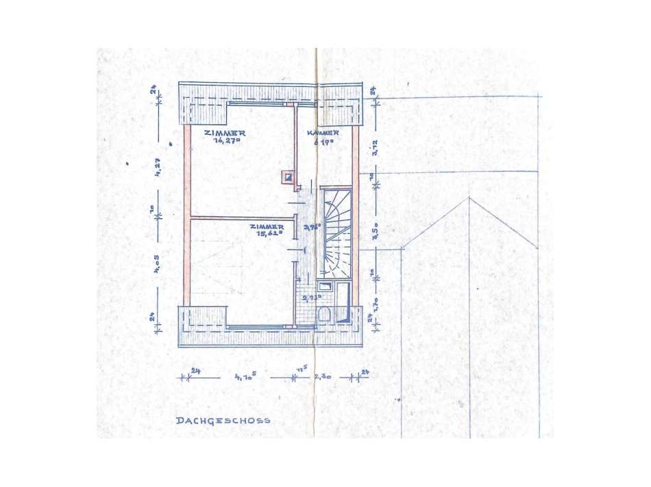 Grundriss Dachgeschoss
