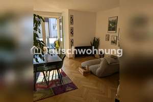 Tauschwohnung: Zentrale 3-Zi Wohnung gegen 2-Zi mit Balkon/Garten