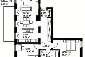 Exklusives Wohnen im Windscheidpalais: 3-Zimmerwohnung mit sonnigen Balkon und TG-Stellplatz! – Selneckerstraße 28, 4277 Connewitz, Leipzig – Vorschaubild 18