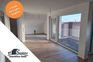 Zum Erstbezug: 4-Zimmer-Maisonettewohnung mit Wärmepumpe und Loggia mit Sonnengarantie!