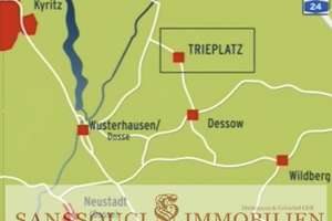 Idyllischer Bauernhof in Trieplatz: Ihr Naturparadies wartet!" – Die vollständige Adresse der Immobilie erhältst du vom Anbieter., 16845 Wusterhausen/Dosse – Vorschaubild 1