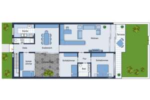 Wohntraum in Daglfing - fußläufig zur S-Bahn: Bungalow mit Garten, Lichthof & Hobbybereich im UG. – Die vollständige Adresse der Immobilie erhältst du vom Anbieter., 81929 Daglfing, München – Vorschaubild 20