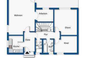 Lichtdurchflutetes Einfamilienhaus in ruhiger, toller Lage, großem Garten, 2 Schlafzimmern u. Garage – Die vollständige Adresse der Immobilie erhältst du vom Anbieter., 77948 Friesenheim – Vorschaubild 33