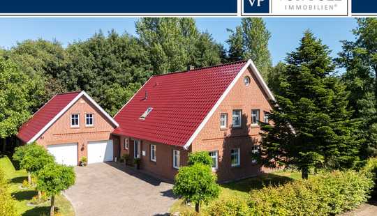 Bild von Traumhaus am Golfplatz - Gartenparadies & 220 m² Wohnkomfort in Toplage von Wiesmoor