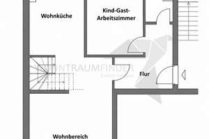 Romantische 3-Raum-Maisonette-Wohnung mit Tageslichtbad, Gäste-WC und Einbauküche in C-Ebersdorf – Lichtenwalder Straße 15, 9131 Ebersdorf, Chemnitz – Vorschaubild 12