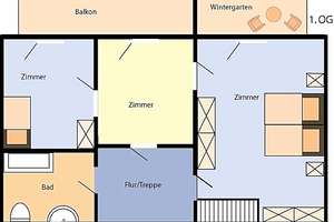 MA-Lindenhof: Charmantes Haus im Haus im ruhigen Hinterhof – 3 ZKB, großer Hof & ausbaufähiges DG – Bellenstr. 43, 68163 Lindenhof, Mannheim – Vorschaubild 7