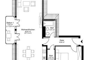 Helles Wohnjuwel – charmante 2-Zimmer-Wohnung mit Wohlfühlfaktor – Die vollständige Adresse der Immobilie erhältst du vom Anbieter., 80995 Lerchenau-West, München – Vorschaubild 19