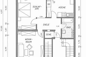 Helle 2-Zimmer-Wohnung mit Balkon in zentraler Lage von Mönchengladbach – Die vollständige Adresse der Immobilie erhältst du vom Anbieter., 41061 Westend, Mönchengladbach – Vorschaubild 14