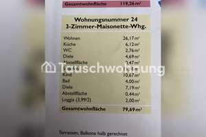 Tauschwohnung: Blasewitz: Geräumige 3 Zimmer- Maisonette Wohnung – Die vollständige Adresse der Immobilie erhältst du vom Anbieter., 1309 Striesen-West, Dresden – Vorschaubild 3