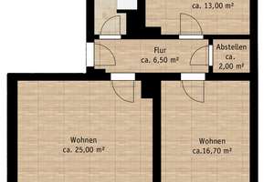 Neusaniere und große 2-Raum-Wohnung in Pirnas Altstadt – Lange Straße 3, 1796 Pirna – Vorschaubild 1