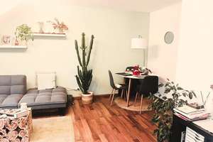 Hübsche 2-Zimmer-Dachgeschosswohnung mit Balkon und Einbauküche in Münster-Amelsbüren (von privat) – Die vollständige Adresse der Immobilie erhältst du vom Anbieter., 48163 Amelsbüren, Münster – Vorschaubild 2