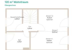 *KfW40* Reiheneckhaus mit Sonnenterrasse und großem Garten in Weyhausen + Grundstück! – Die vollständige Adresse der Immobilie erhältst du vom Anbieter., 38554 Tappenbeck – Vorschaubild 13
