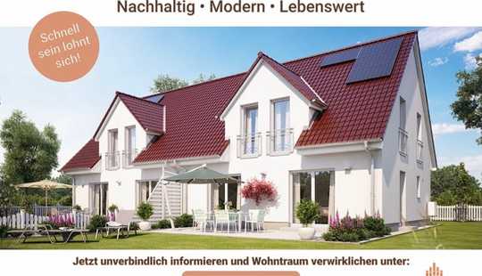 Bild von Neubau von 4 Doppelhaushälften | In der Nähe vom Blauen See